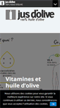 Mobile Screenshot of jusdolive.fr